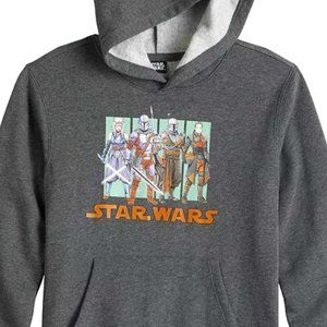 Boys Star Wars Long Sleeve Graphic Hoodie NWT